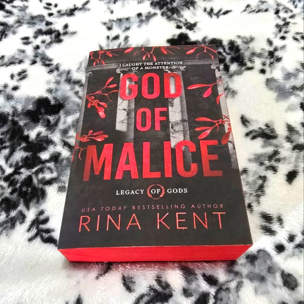 God of Malice Rina Kent Signed Deluxe Edition OOP